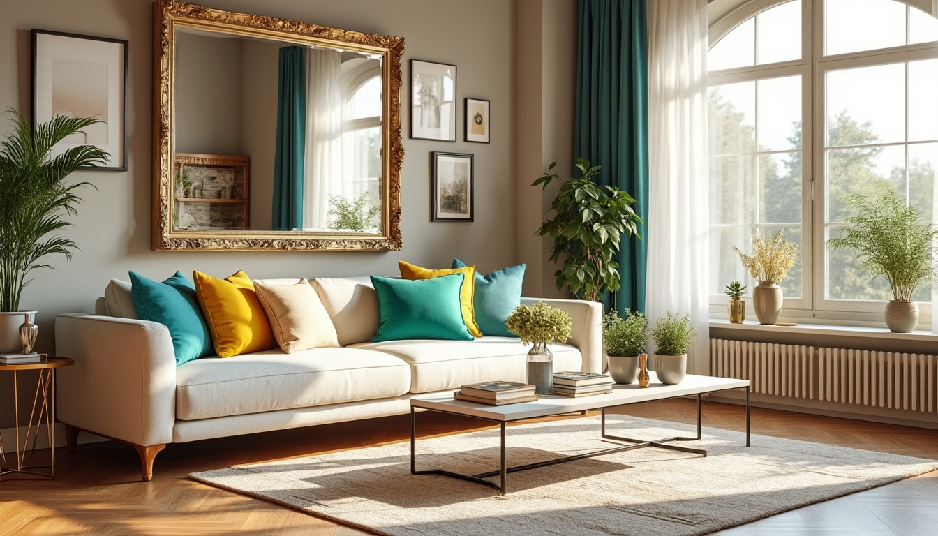 découvrez nos conseils pour choisir le miroir idéal qui apportera élégance et luminosité à votre salon. explorez les styles, tailles et emplacements pour transformer votre espace de vie en un lieu harmonieux et accueillant.