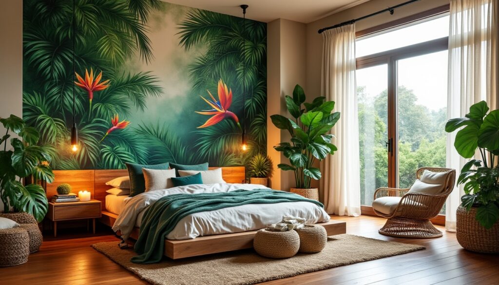 transformez votre espace en un havre de paix avec notre guide pour créer une chambre jungle. élevez vos émotions grâce à une décoration inspirée de la nature, des plantes luxuriantes et des couleurs apaisantes. découvrez des astuces pour harmoniser style et sérénité dans votre refuge personnel.