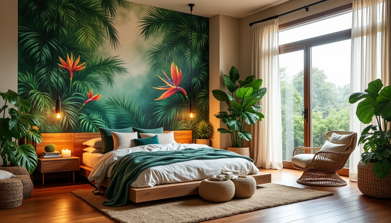transformez votre espace en un havre de paix avec notre guide pour créer une chambre jungle. élevez vos émotions grâce à une décoration inspirée de la nature, des plantes luxuriantes et des couleurs apaisantes. découvrez des astuces pour harmoniser style et sérénité dans votre refuge personnel.
