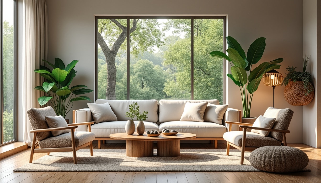 découvrez des astuces pour créer un salon inspiré de la nature, alliant élégance et apaisement. transformez votre intérieur en un havre de paix chic grâce à des choix décoratifs naturels et harmonieux.