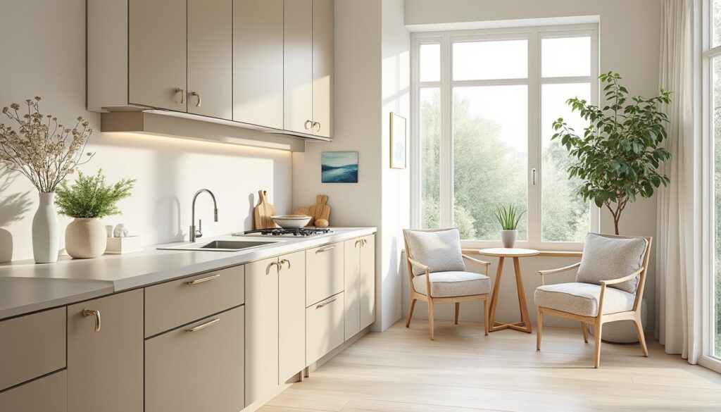 découvrez nos idées de décoration simple pour votre cuisine, alliant esthétique et sérénité. transformez votre espace culinaire en un lieu apaisant grâce à des conseils pratiques et des inspirations techniques.