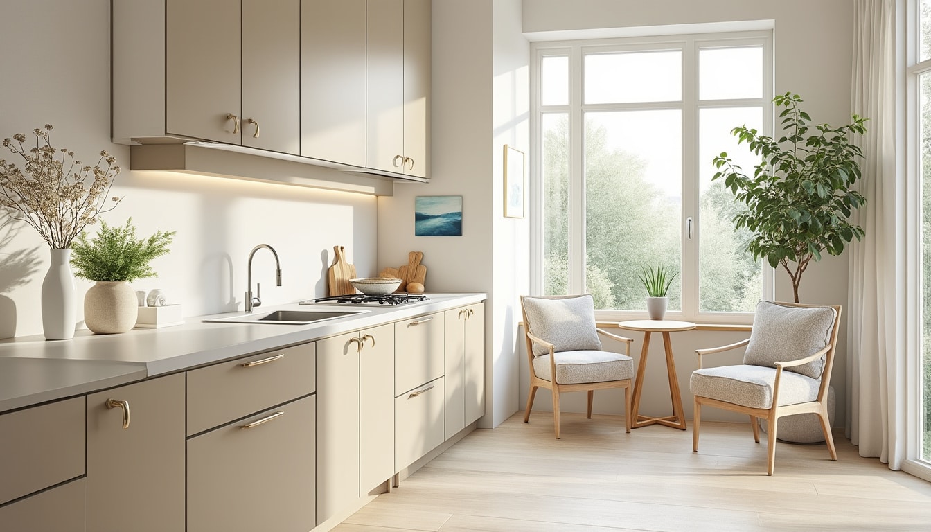 découvrez nos idées de décoration simple pour votre cuisine, alliant esthétique et sérénité. transformez votre espace culinaire en un lieu apaisant grâce à des conseils pratiques et des inspirations techniques.