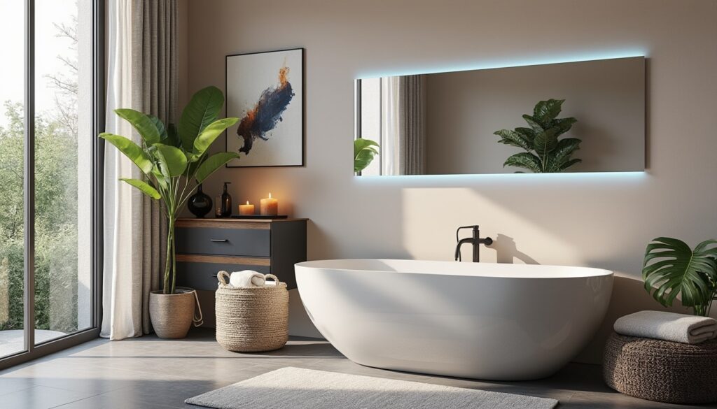 découvrez les dernières tendances de décoration pour transformer votre salle de bain en un espace élégant et accueillant. explorez des idées innovantes, des couleurs inspirantes et des accessoires stylés pour sublimer votre intérieur.