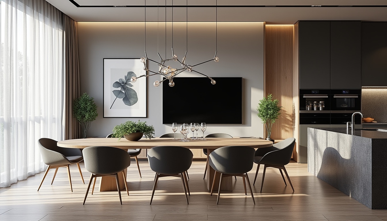 découvrez les tendances de décoration incontournables pour une salle à manger moderne en 2025. alliez style et fonctionnalité avec des idées novatrices, des matériaux durables et des palettes de couleurs captivantes pour transformer votre espace repas en un lieu convivial et esthétique.