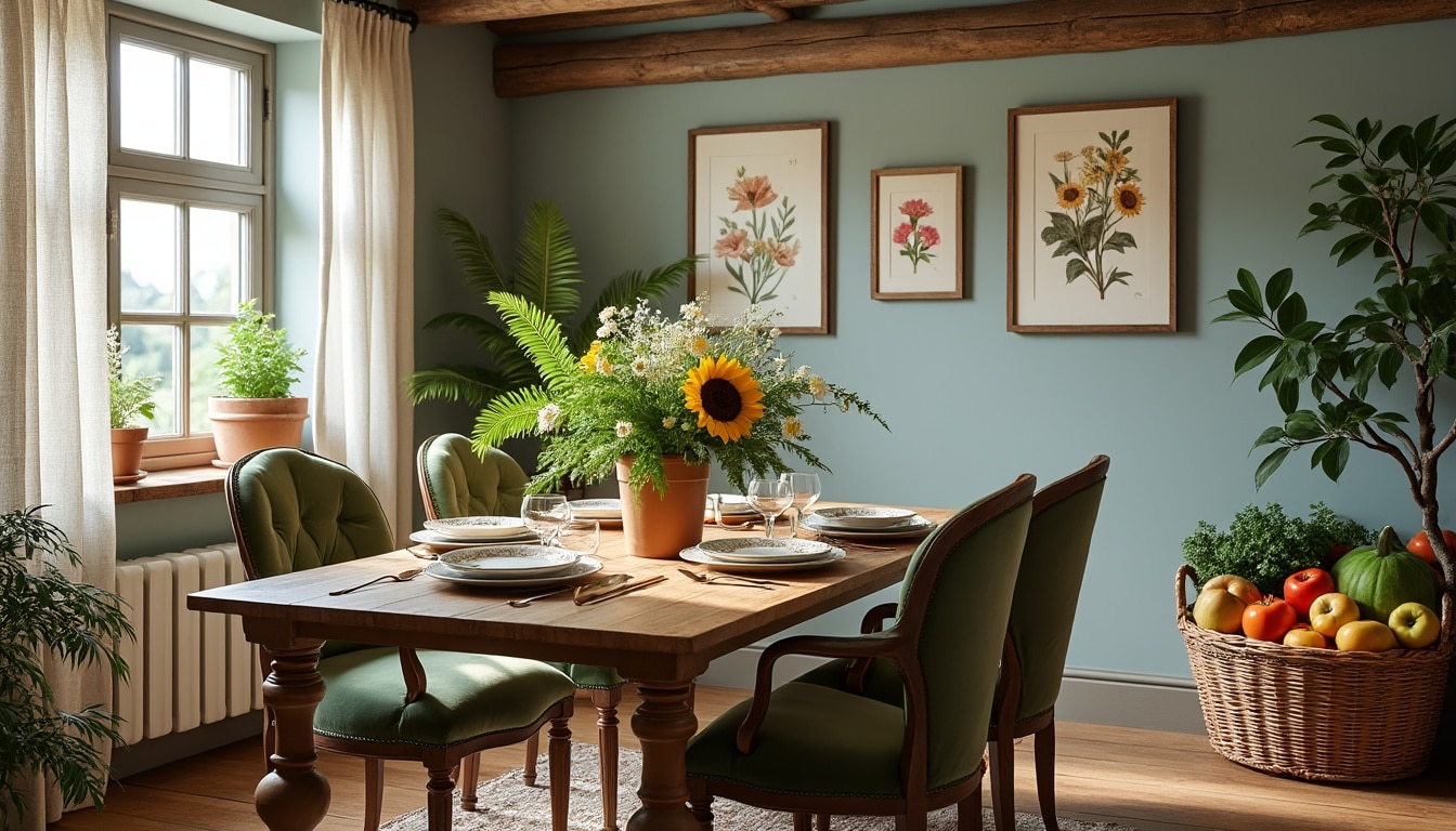 découvrez des conseils pratiques pour transformer votre salle à manger en un espace champêtre chaleureux et accueillant. apprenez à choisir les bonnes couleurs, matériaux et éléments décoratifs qui évoquent la nature et créent une atmosphère conviviale.