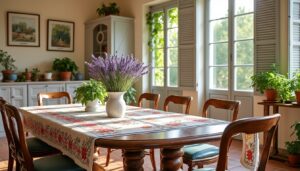 découvrez comment insuffler une touche provençale à votre salle à manger avec des conseils pratiques en matière de décoration, de couleurs et d'accessoires. transformez votre espace en un havre de paix chaleureux et convivial qui évoque le charme du sud de la france.