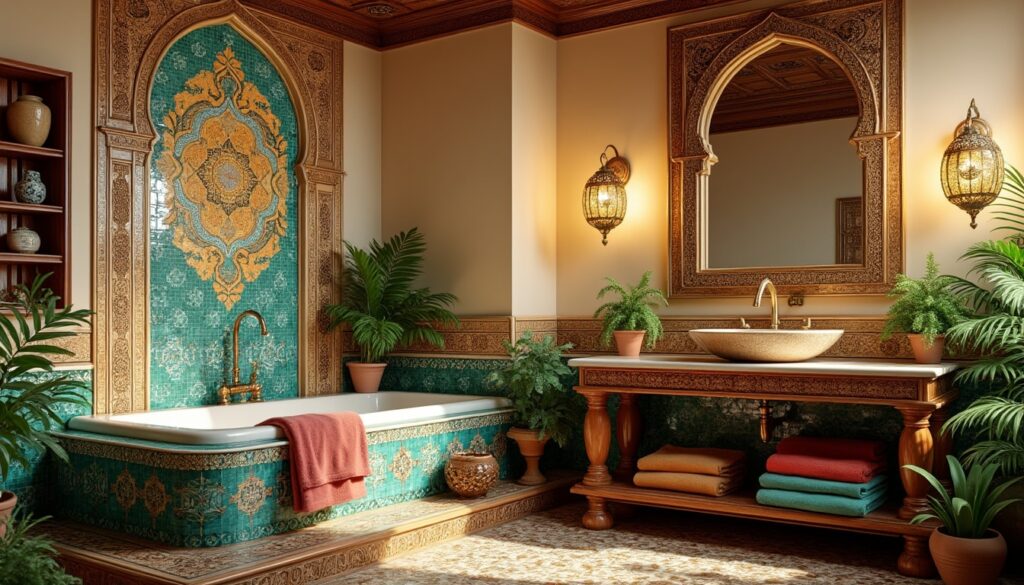 découvrez nos astuces et conseils pratiques pour sublimer votre salle de bain avec une décoration marocaine. plongez dans un univers coloré et chaleureux, alliant tradition et modernité, pour créer un espace reposant et élégant. transformez votre salle de bain en un véritable havre de paix aux influences orientales.