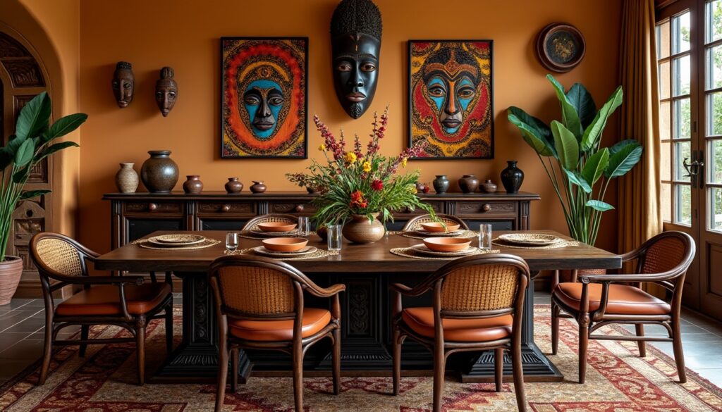 explorez les éléments essentiels pour créer une décoration de salle à manger inspirée de l'afrique. découvrez des astuces de design, des motifs authentiques et des objets artisanaux pour apporter chaleur et caractère à votre espace.