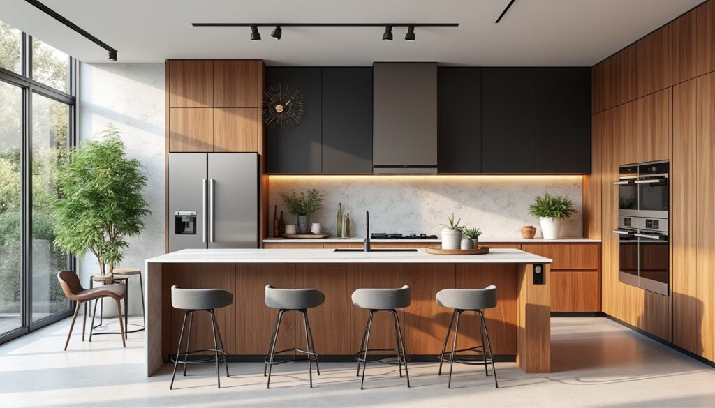 découvrez des idées déco inspirantes pour votre cuisine ouverte, alliant esthétique moderne et fonctionnalité pratique. transformez votre espace en un lieu convivial et design, adapté à votre style de vie.