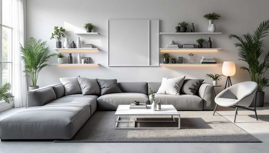 découvrez les meilleures astuces et conseils pour réussir la décoration de votre salon en blanc et gris. transformez votre espace avec élégance et style grâce à des idées innovantes et des inspirations tendance.
