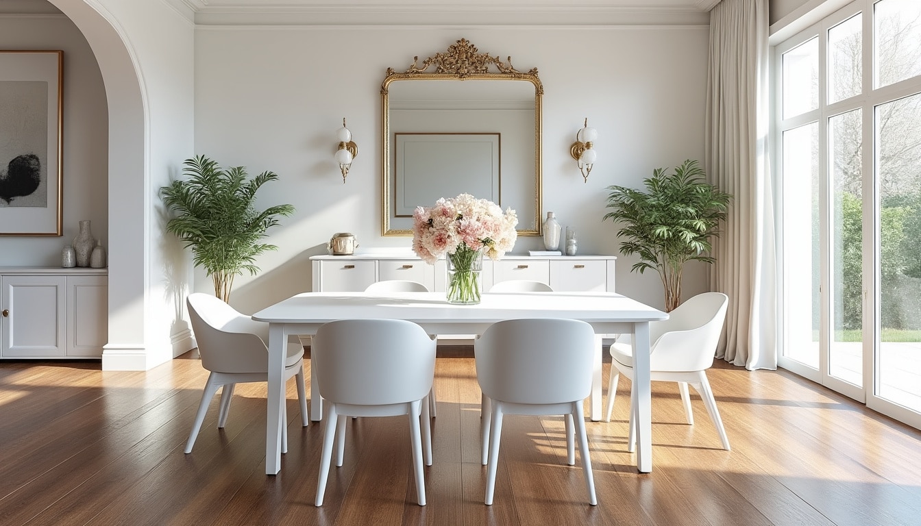 découvrez des inspirations et conseils pour transformer votre salle à manger avec des décorations blanches élégantes et modernes. apprenez à marier luminosité et style pour créer un espace accueillant et raffiné.