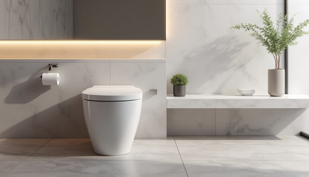 découvrez les dernières tendances en matière de décoration de toilettes modernes et élégantes. apportez une touche de style à votre espace avec des idées inspirantes et des conseils pratiques pour transformer vos wc en un lieu à la fois fonctionnel et esthétique.