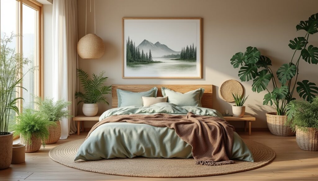 découvrez comment créer un espace apaisant avec notre guide sur la décoration de chambre naturelle. transformez votre havre de paix en utilisant des matériaux durables, des couleurs douces et des plantes vivantes pour une ambiance relaxante et harmonieuse.