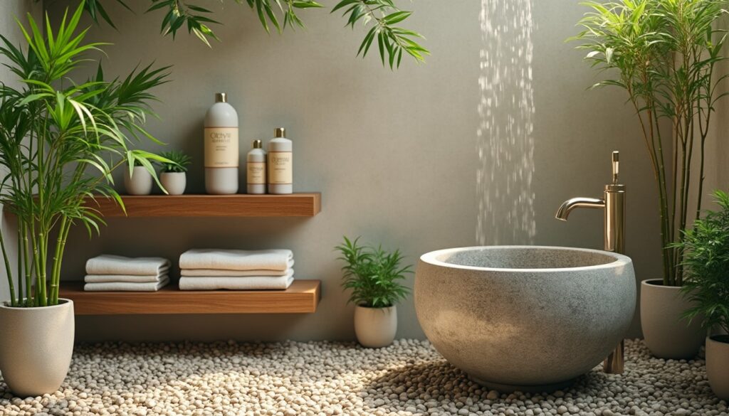 découvrez des idées créatives pour transformer votre salle de bain en un espace apaisant inspiré par la nature. explorez des matériaux organiques, des couleurs fraîches et des éléments végétaux pour créer une ambiance zen et réconfortante. laissez-vous inspirer par nos conseils et astuces pour allier esthétique et bien-être dans votre salle de bain.