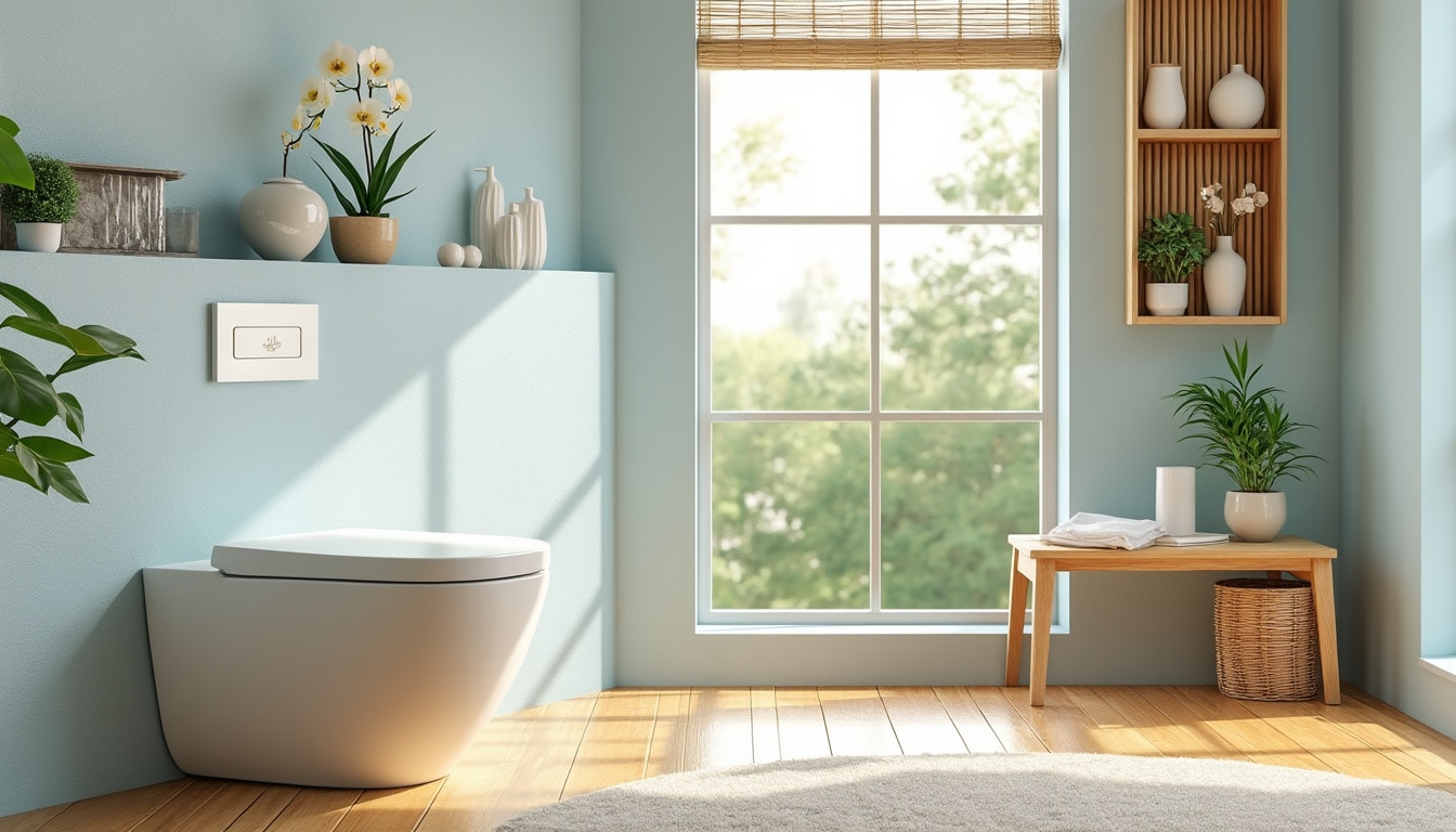 découvrez comment aménager vos toilettes en harmonie avec les principes du feng shui. transformez cet espace souvent négligé en un lieu de sérénité et d'équilibre pour favoriser un environnement positif et apaisant chez vous.
