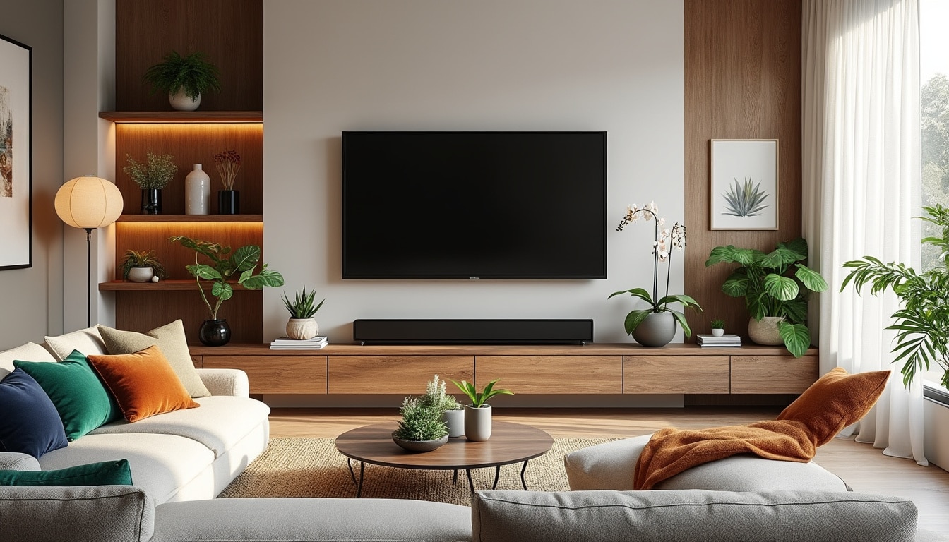 découvrez nos conseils et astuces pour aménager votre salon autour de la télévision. apprenez à optimiser l'espace, choisir le bon mobilier et créer une ambiance chaleureuse tout en intégrant votre écran de manière esthétique.