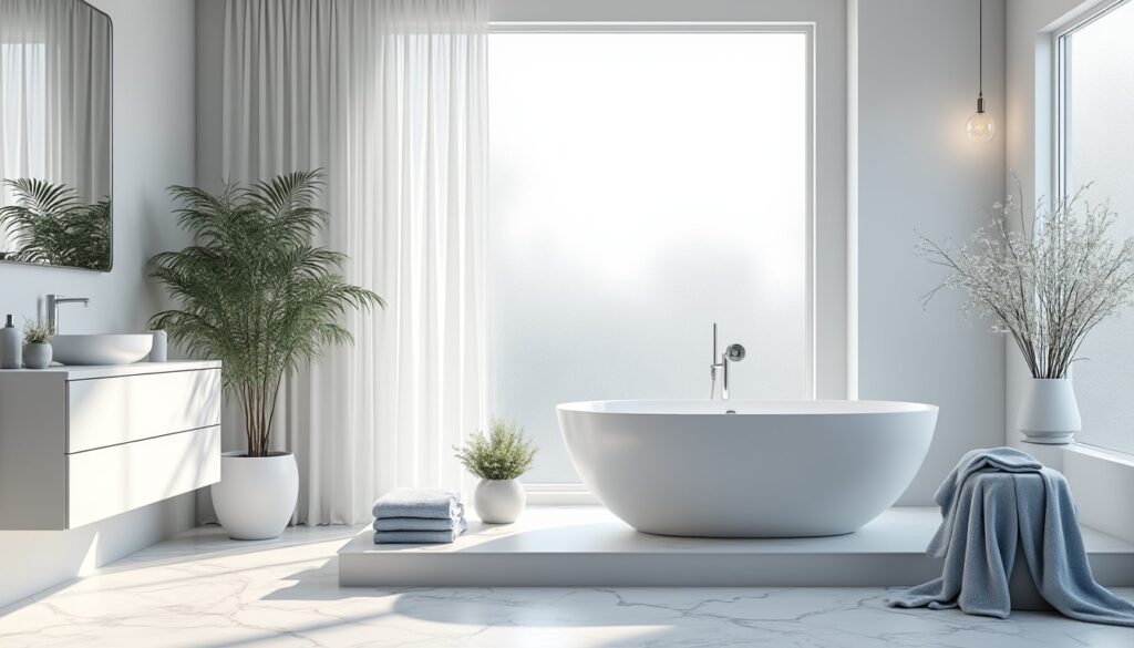 découvrez nos astuces et inspirations pour transformer votre salle de bain en un espace élégant et lumineux avec une décoration blanche. explorez des idées innovantes pour un aménagement moderne et accueillant.