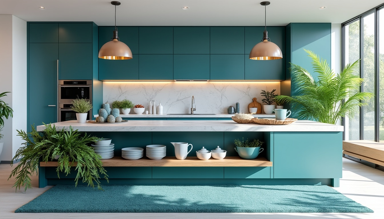 découvrez des conseils pratiques et inspirants pour intégrer le bleu canard dans votre décoration de cuisine. ajoutez une touche d'élégance et de modernité à votre espace culinaire grâce à des idées de couleurs, de matériaux et d'agencements.