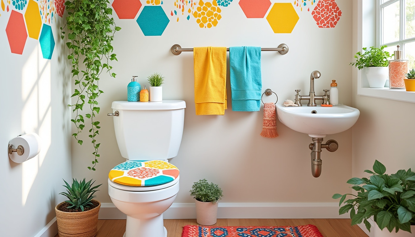 découvrez des idées de décoration créatives et inspirantes pour transformer vos wc en un espace agréable et accueillant. apportez une touche de couleur et de style à votre salle d'eau avec des astuces pratiques et des recommandations de accessoires.