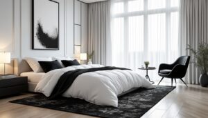 découvrez comment transformer votre chambre en un espace apaisant et élégant grâce à la magie du noir et blanc. explorez des idées de décoration, des conseils pratiques et des inspirations pour créer une atmosphère harmonieuse qui allie sophistication et sérénité.