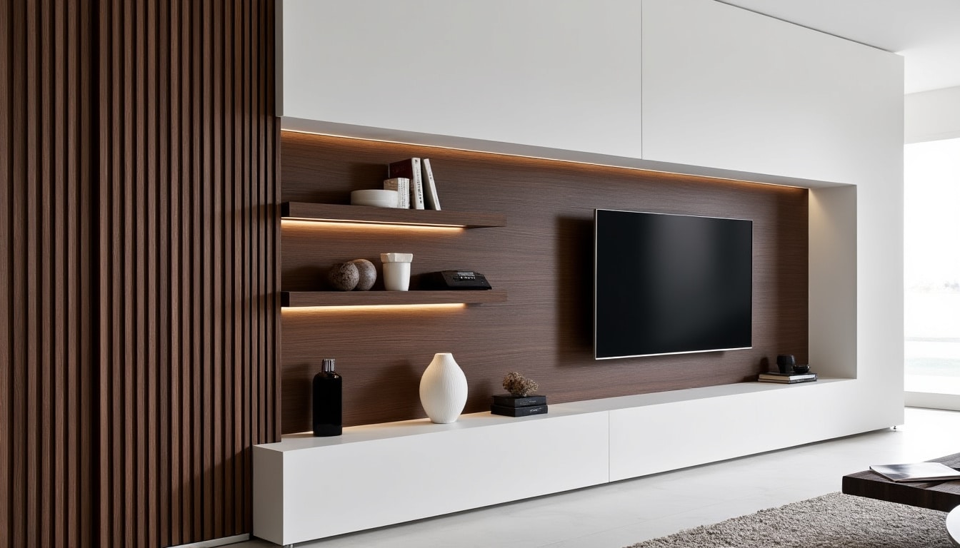 découvrez nos conseils pratiques pour réussir la décoration murale de votre salon tv. transformez votre espace avec des idées créatives et élégantes qui allient style et fonctionnalité, tout en mettant en valeur votre télévision.