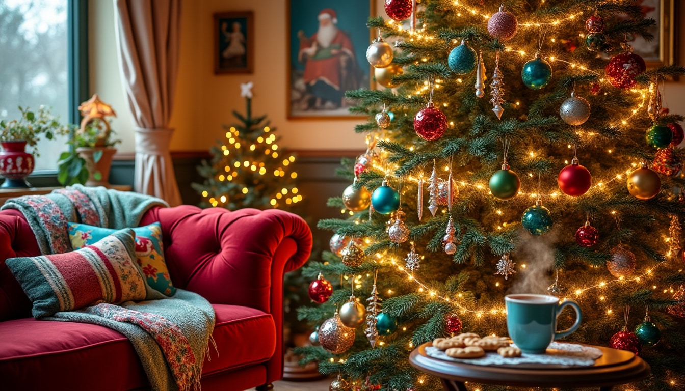 découvrez des idées de décoration pour transformer votre salon en un véritable univers féérique pour noël 2025. inspirez-vous de tendances innovantes et chaleureuses pour créer une ambiance magique et conviviale durant les fêtes.