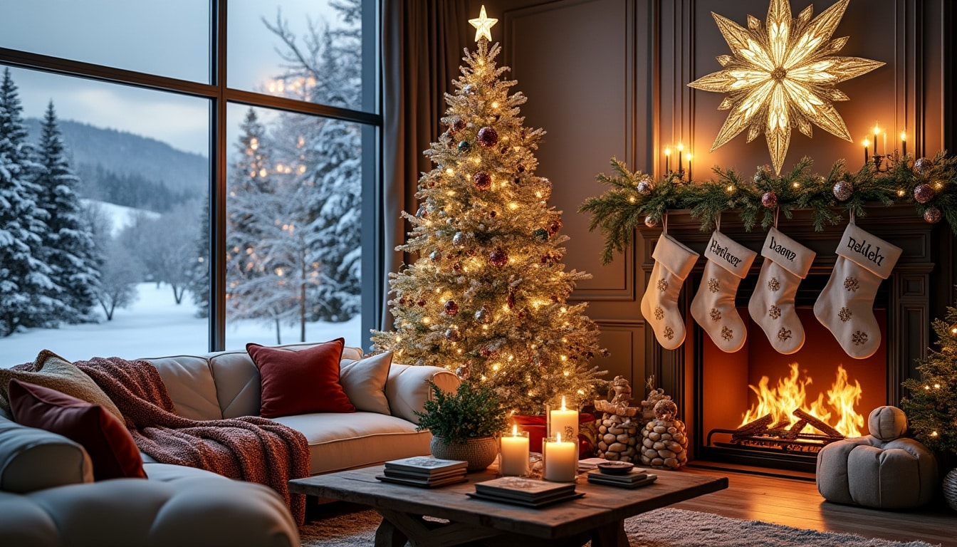 découvrez des idées déco enchantées pour transformer votre salon en un véritable pays des merveilles pour noël 2025. inspirez-vous de nos conseils uniques et créatifs pour créer une ambiance festive et magique, alliant élégance et confort.