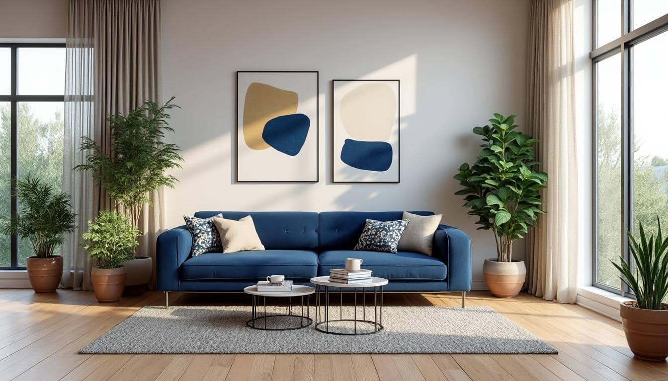 découvrez comment harmoniser votre salon avec un canapé bleu marine grâce à nos conseils déco pratiques. apprenez à choisir les bonnes couleurs, accessoires et meubles pour un intérieur élégant et moderne.