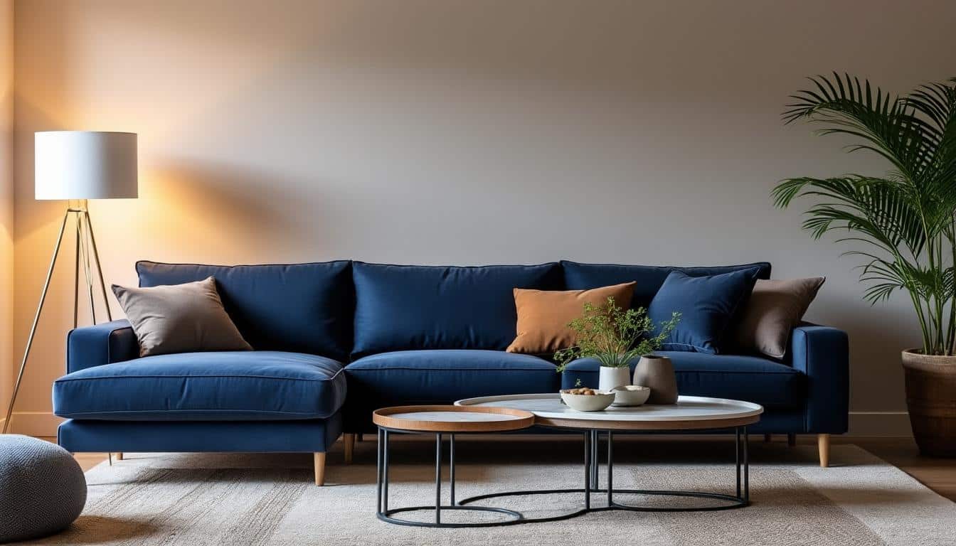 découvrez des astuces pratiques pour harmoniser votre salon avec un canapé bleu marine. apprenez à maîtriser les couleurs, les matières et les objets décoratifs afin de créer une ambiance élégante et chaleureuse qui mettra en valeur votre mobilier tout en reflétant votre style personnel.