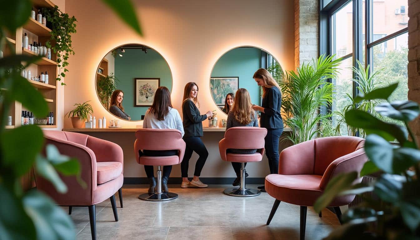 Illustration: Comprendre l’importance de la décoration dans un salon de coiffure femme