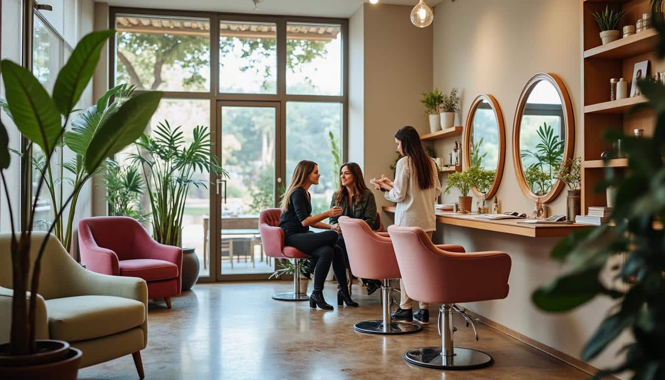 Décoration salon de coiffure femme : guide complet 2025 pour un décor professionnel et esthétique