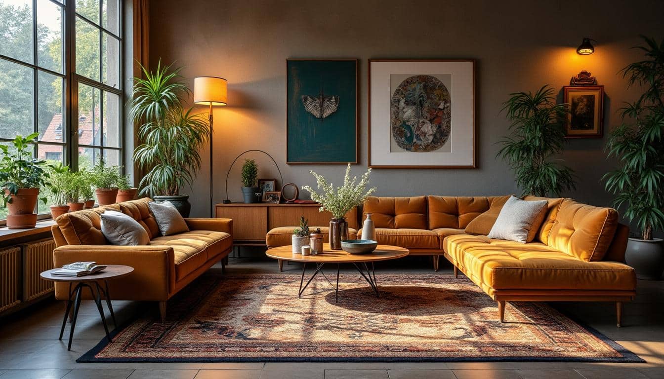 Illustration: Les règles essentielles pour réussir une décoration de salon mélange ancien et moderne