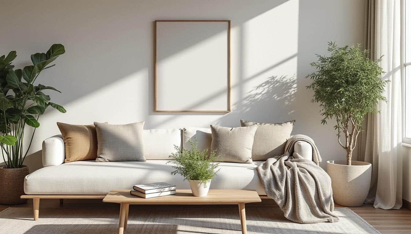 Illustration: Comprendre la décoration de salon minimaliste : définition, principes et philosophie