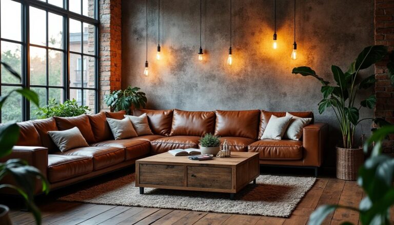 Décoration salon style industriel : guide essentiel 2025 pour un intérieur parfait