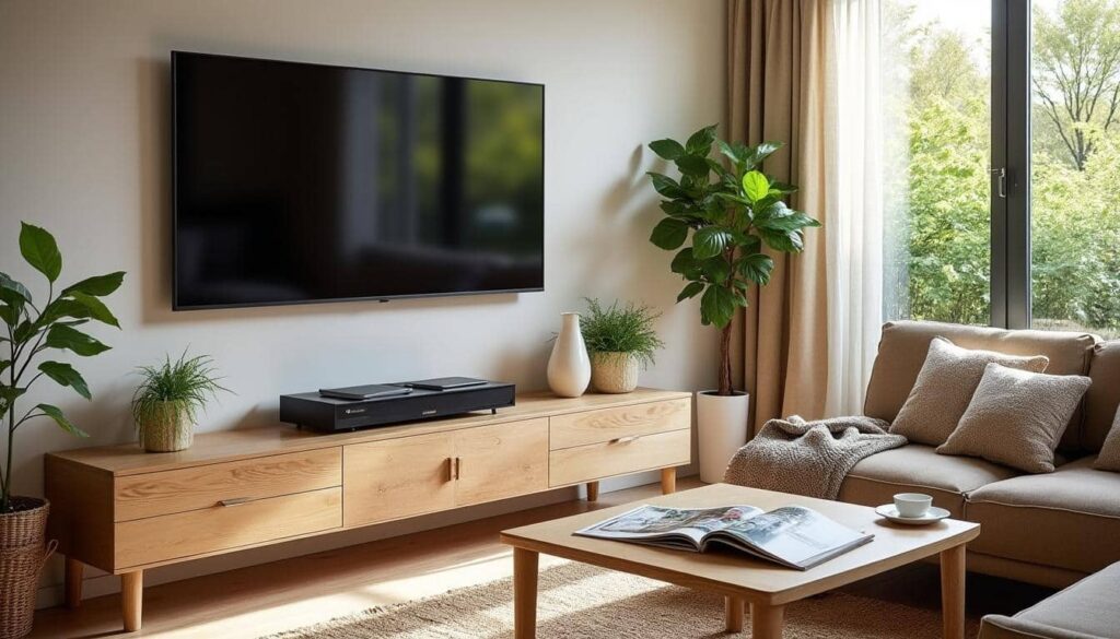 Décoration du salon avec télévision : conseils et idées tendances