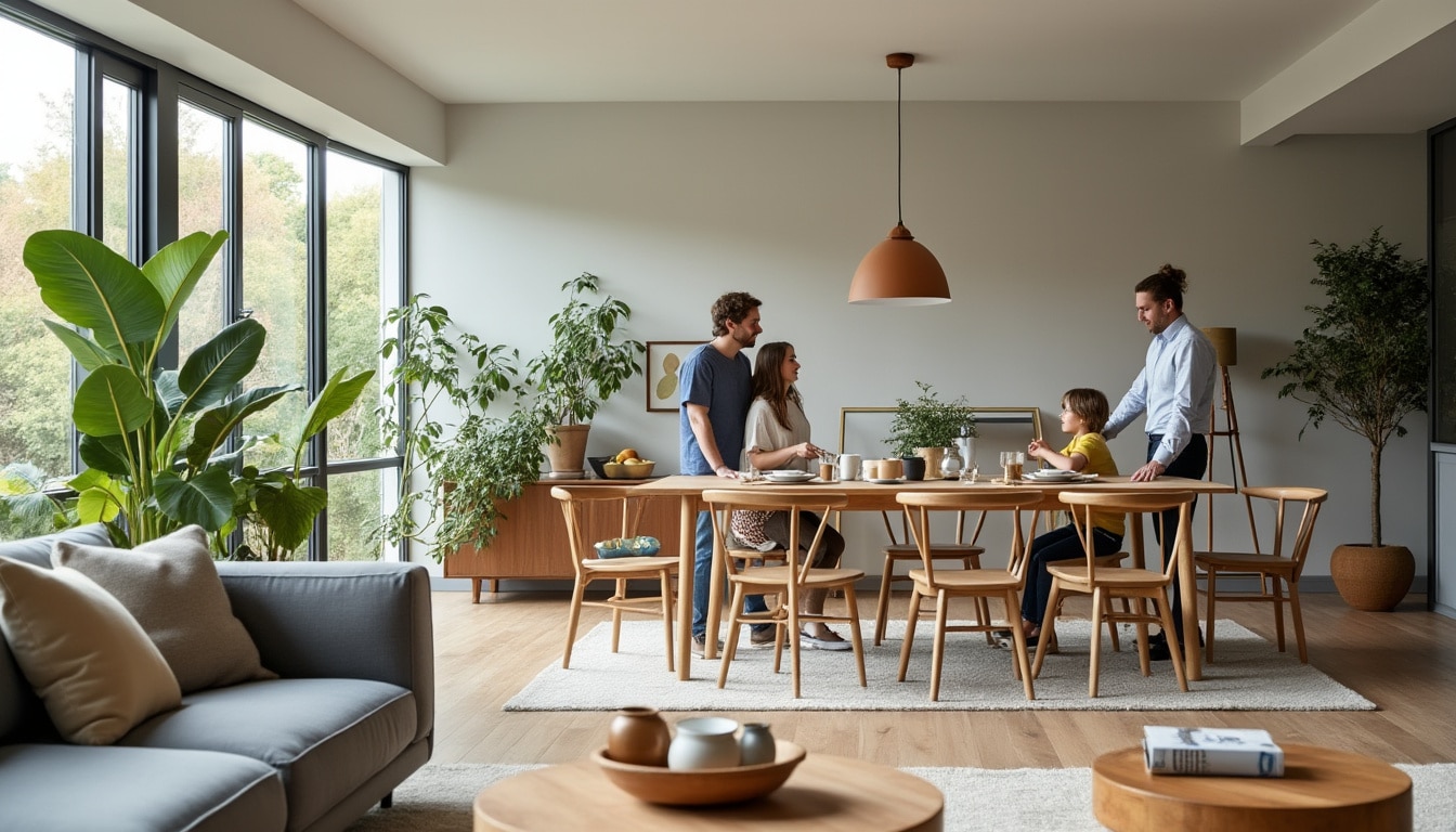 Illustration: Comprendre l’importance d’harmoniser la décoration du salon moderne et de la salle à manger