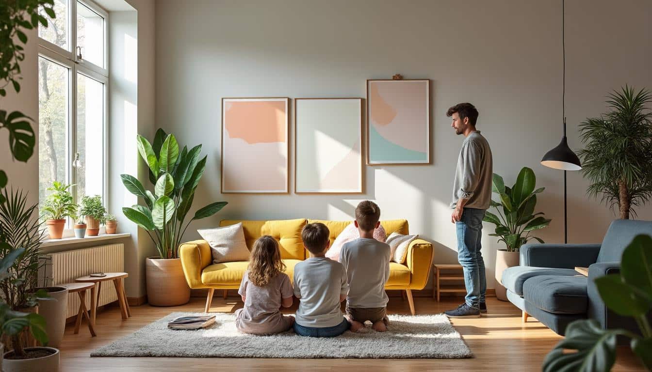 Illustration: Comment choisir le bon mur à peindre dans son salon pour réussir sa décoration