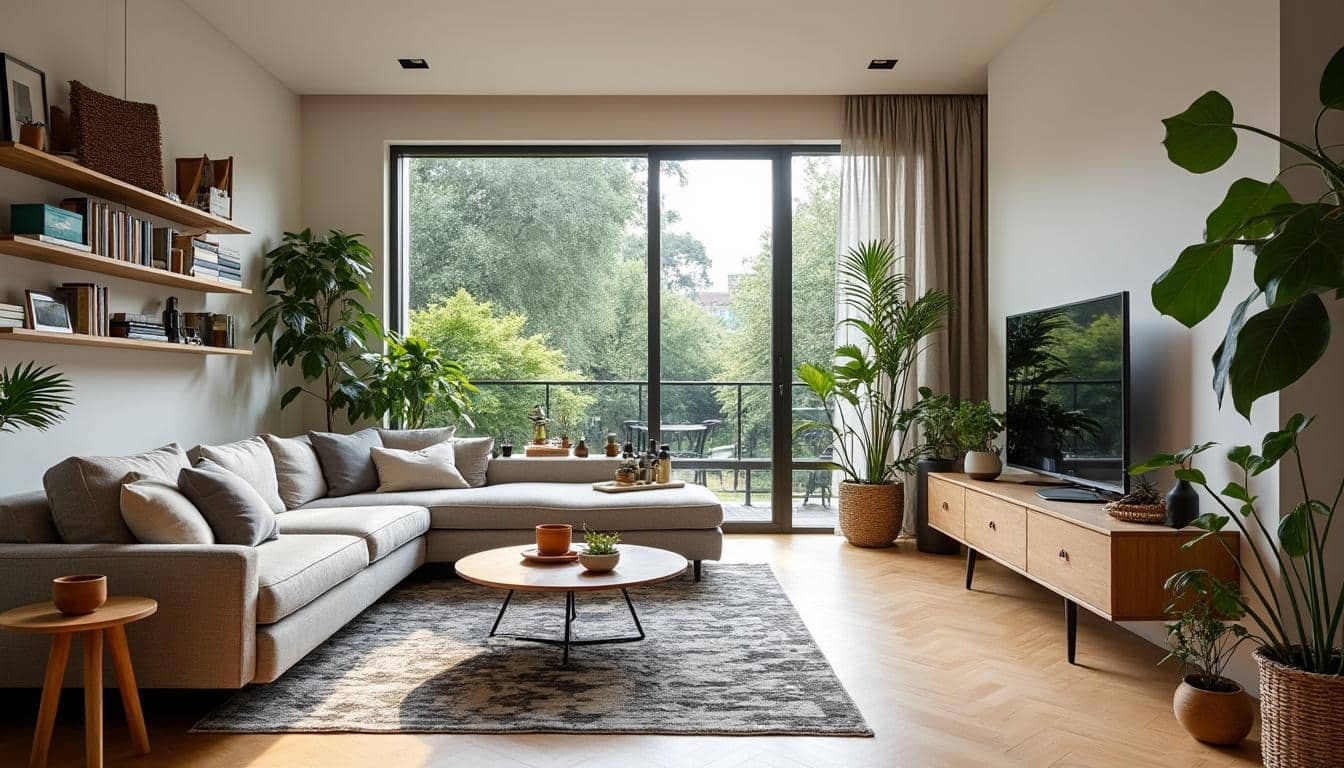 Illustration: Aménager un salon à la décoration moderne : étapes et conseils d’expert