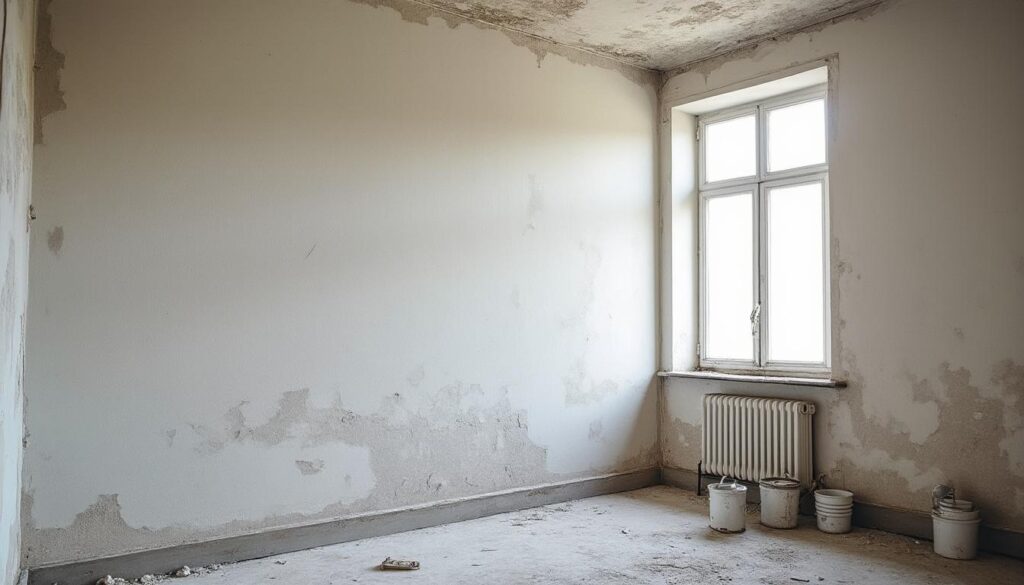 Déco murale de protection contre l’humidité par la peinture efficace