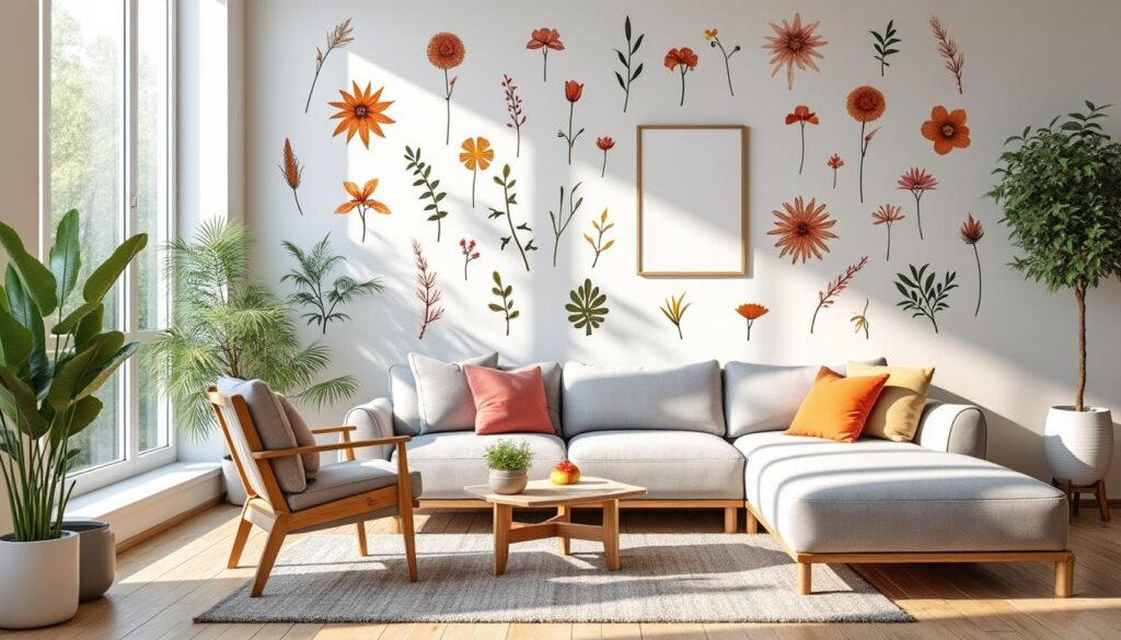 Déco murale : sublimer vos murs avec des stickers repositionnables à motifs