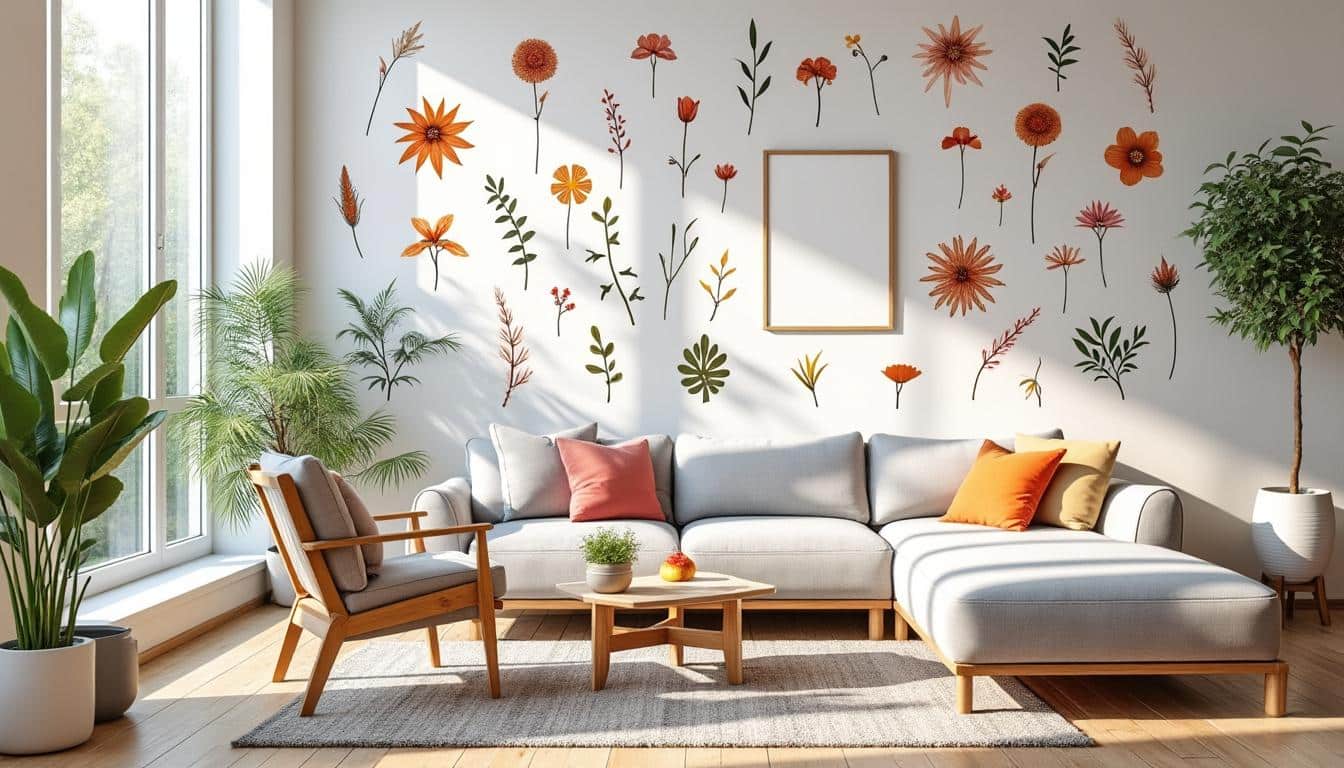 Déco murale : sublimer vos murs avec des stickers repositionnables à motifs