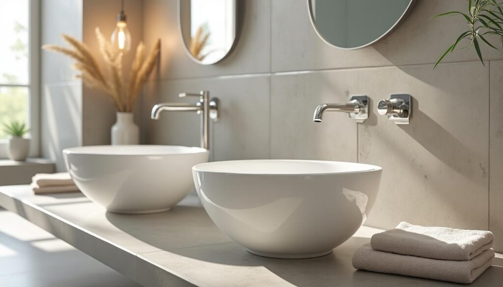 Quelles idées design adopter avec un bec de robinet dans la salle de bain ?