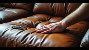 Canapé en cuir : grincement de l’assise, causes et solution efficace