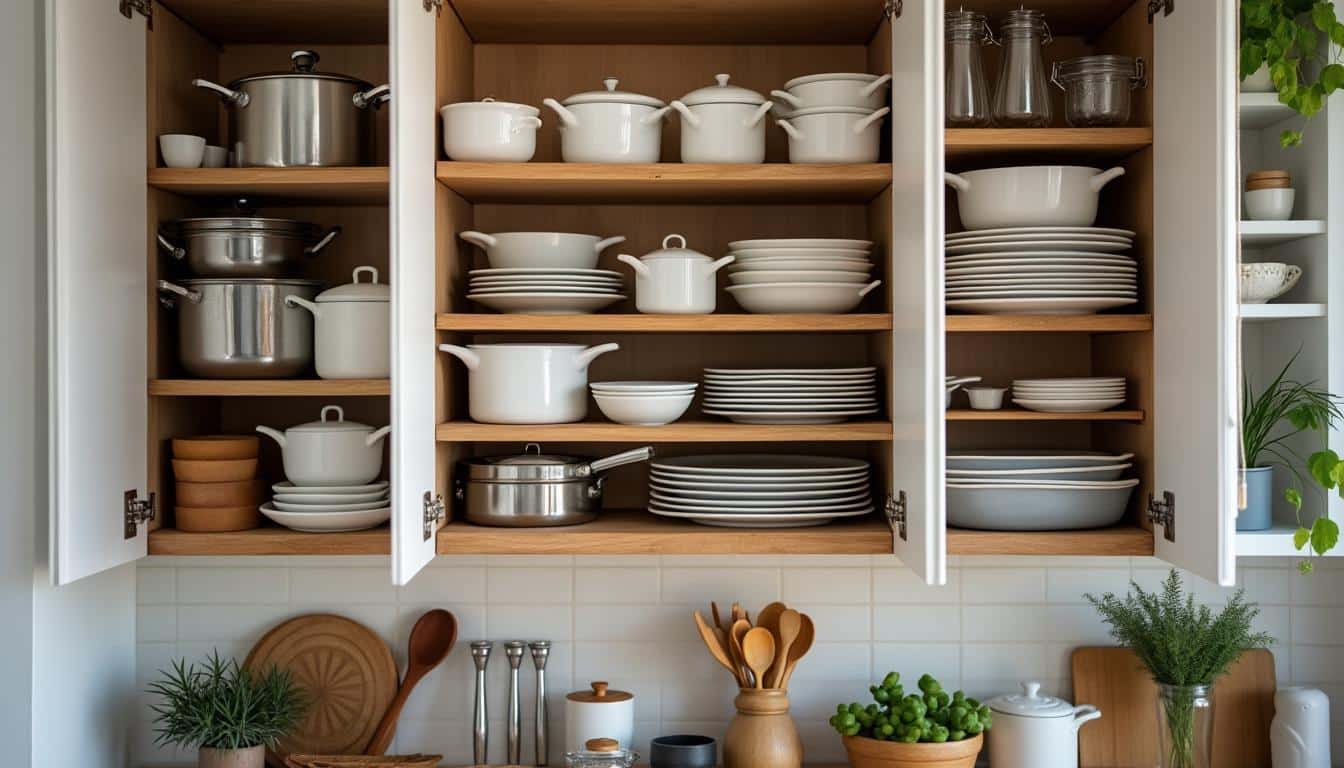 Découvrez des astuces pour gagner de la place avec le rangement des casseroles