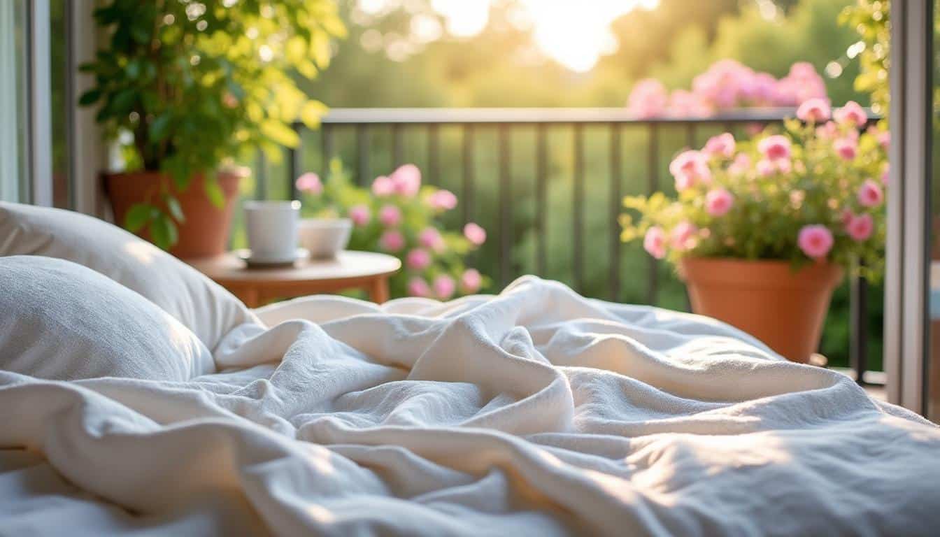 Comment le drap coton apporte de la fraîcheur en été ?