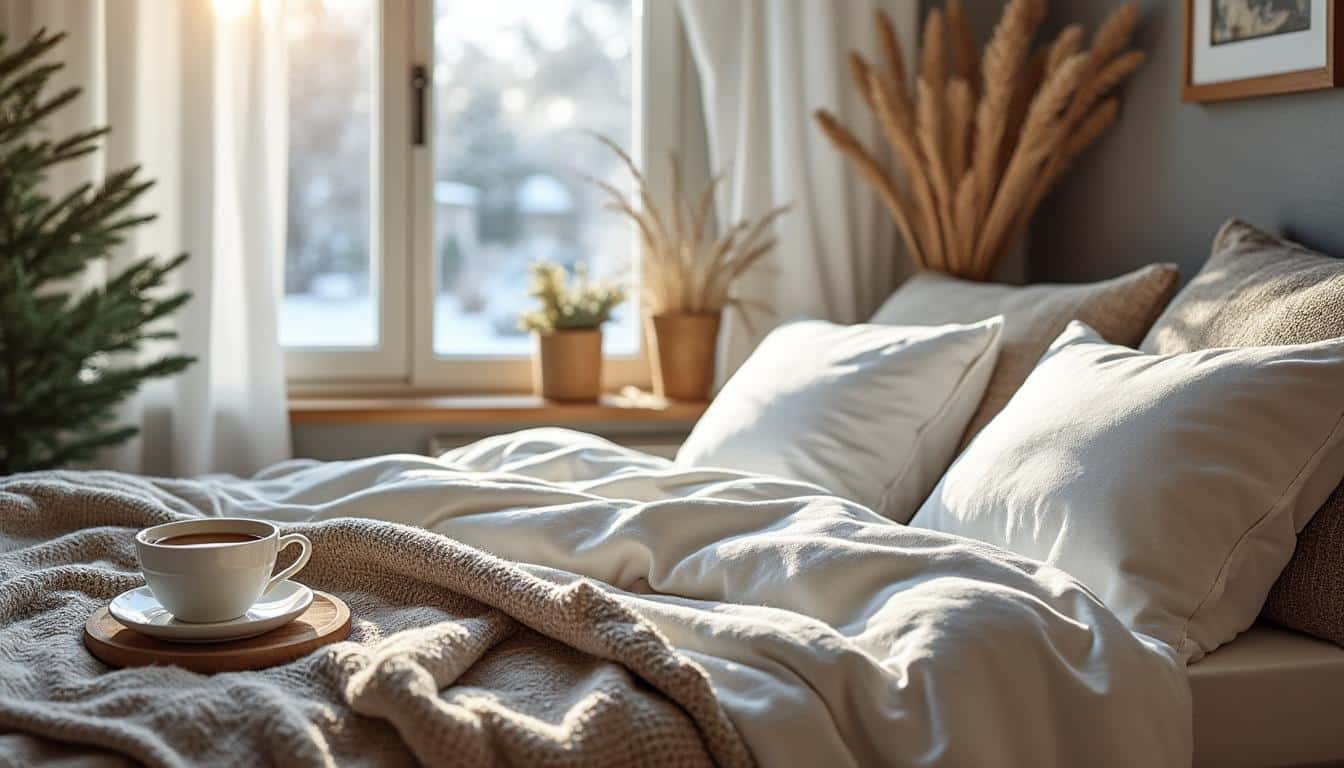 Le drap coton, une bonne option en hiver contre le froid ?