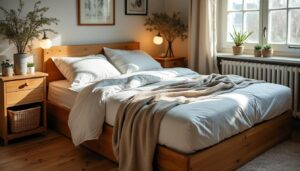 Image mise en avant pour Les avantages du lit coffre pour les petits espaces