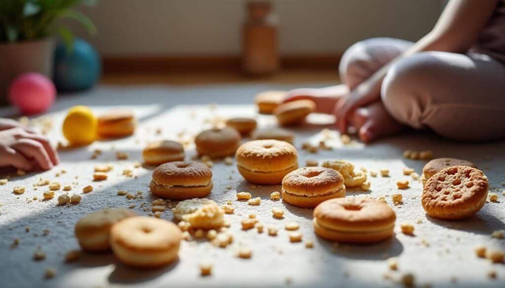 Gérer les miettes sur le tapis après les repas d'enfants : nos conseils