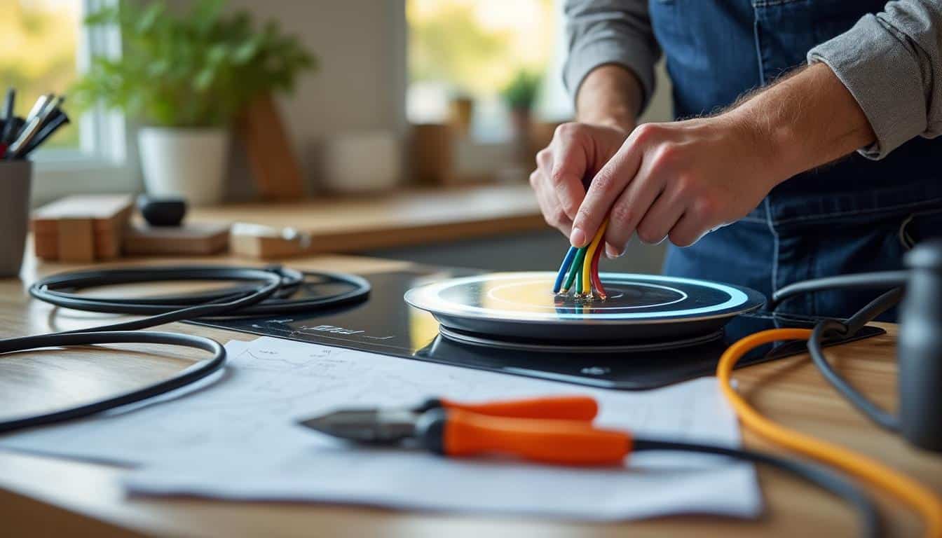 Illustration: Comprendre le fonctionnement d’une plaque induction avec un branchement à 3 fils