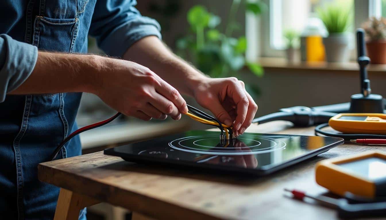 Brancher une plaque induction 3 fils : guide complet et sécurisé